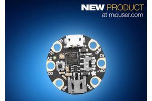 Adafruit’s Tiny GEMMA M0 for Wearables Projects  Now Shipping from Mouser Electronics