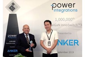 Power Integrations Delivers One-Millionth GaN-Based InnoSwitch3 IC