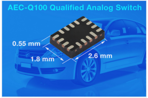 Vishay Intertechnology’s First AEC-Q100 Qualified Analog Switch Improves Signal Integrity and Bandwidth for Automotive Applications