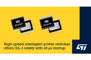 Fast-Starting Intelligent Power Switches by STMicroelectronics