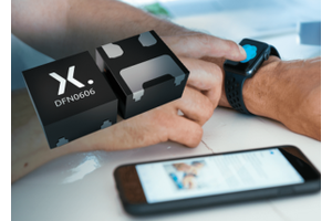 Ultra-tiny MOSFETs in DFN0606 package for wearables & high-volume applications
