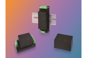 Encapsulated Power Supplies Line with a variety of Mounting Styles