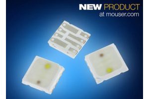 Cree’s Individually Addressable CLQ6A Four-Color LEDs  Now Shipping from Mouser Electronics