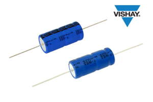 Miniature Axial Aluminum Electrolytic Capacitors Increase Design Flexibility, Reliability