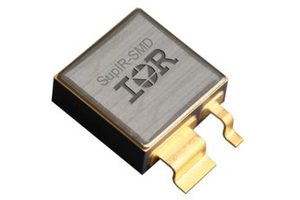 QPL-qualified SupIR-SMD package for rad hard MOSFETs enables higher performing space power systems