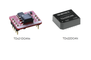 Open Frame CAN Transceivers TDx21DCANx Series & TDx22DCAN Series in Compact Size