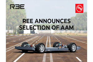 REE nominate American Axle to supply next generation 3-in-1 Electric Drive Technology