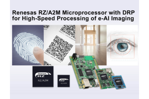 Renesas Electronics Unveils RZ/A2M Microprocessor