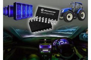 Microchip’s Unique External CAN FD Controller Enables CAN Flexible Data Rate (CAN FD) in New and Existing Designs