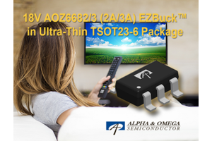 18V 2A, 3A EZBuck in Thermally Enhanced Ultra-thin TSOT23-6 Package