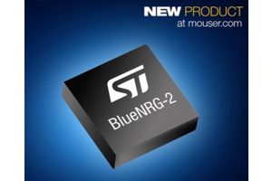 Mouser Electronics Now Shipping STMicroelectronics  BlueNRG-2 Bluetooth Low Energy SoC