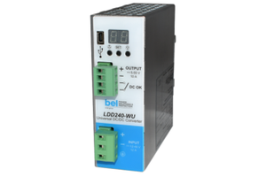 A Revolutionary 240 W DC-DC DIN Rail Converter by Bel Power Solution