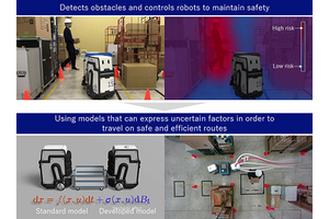 Autonomous Mobile Robot Control Technology Maintaining High Level of Safety