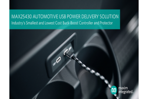 Industry’s Smallest & Lowest Cost 100W USB Power Delivery buck-boost controller and protector