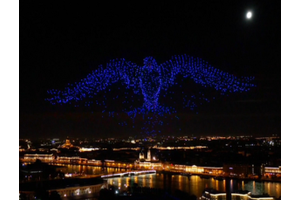 Record-breaking drone show enabled by u‑blox positioning technology