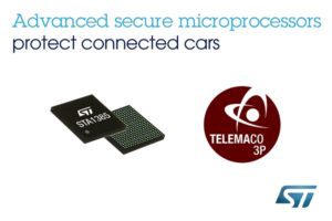 STMicroelectronics’ Advanced Automotive Processors with Built-In Security Set to Protect Connected Cars against Cyber Threats