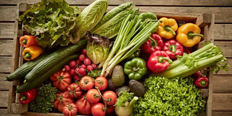 salad vegetable box