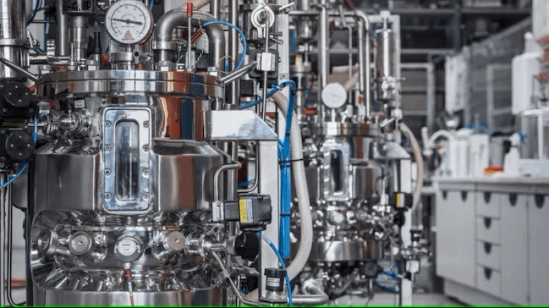 It takes a lot of complicated technology to make even simple bio-products at scale. Credit: Evologic Technologies