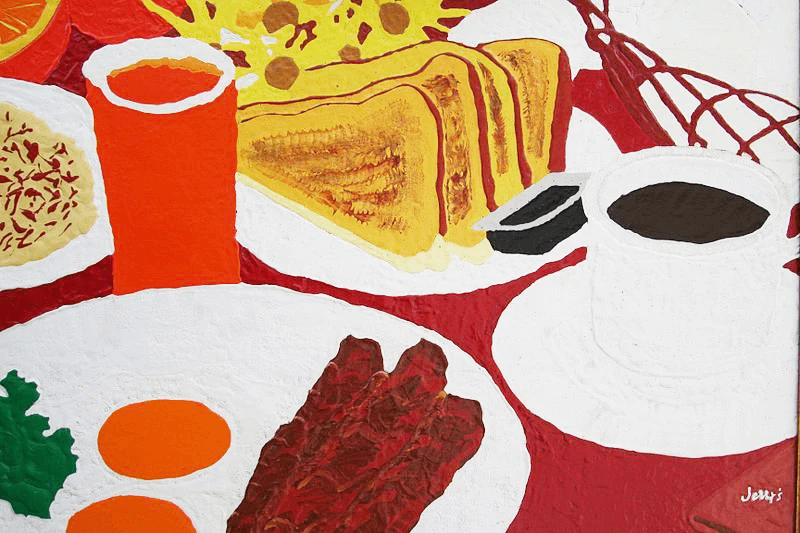 Mona Breakfast. Credit: Tyler Turkle CC BY-SA 3.0