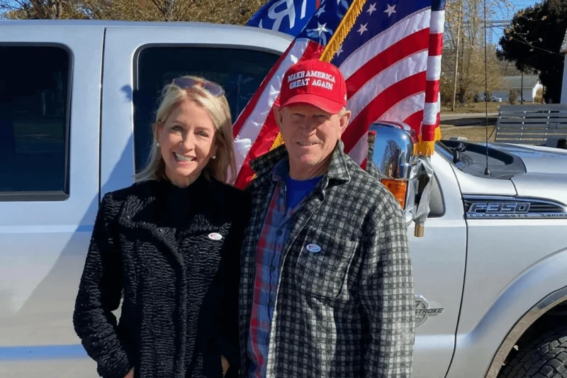 State Rep. Chris Miller, right, and his wife, U.S. Rep. Mary, Courtesy: Representative Chris Miller/Facebook