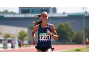 Trailblazing Female Athlete Poised to Shatter the 4-Minute Mile Barrier, New Study Reveals