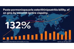 Postmenopausal Osteoarthritis and Disability Surge by Over 130% Globally in the Last 30 Years