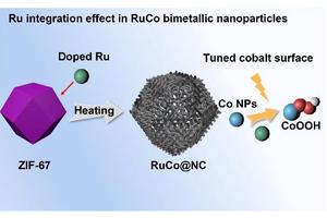 Unveiling the Role of Ru-Integration in RuCo Bimetallic Nanoparticles for Superior Water Splitting Efficiency
