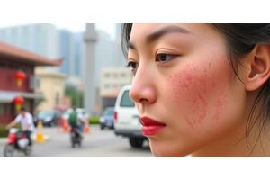 Air Pollution Linked to Increased Skin Redness in Taiwanese Adults: The Role of PM2.5 in Skin Health
