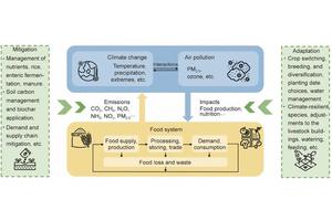 Exploring the Interconnections Between Food Systems, Climate Change, and Air Pollution: Insights and Solutions