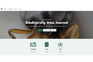 Biodiversity Data Journal Unveils New Data Portal on GBIF