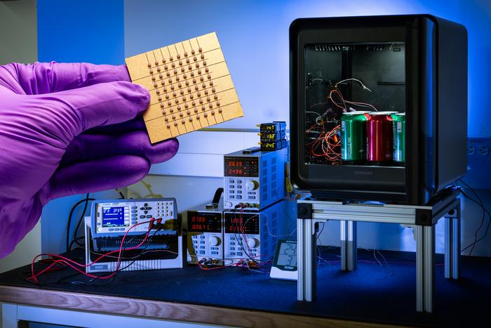 Researchers at APL have developed new materials called CHESS that significantly improve the efficiency of thermoelectric cooling devices.