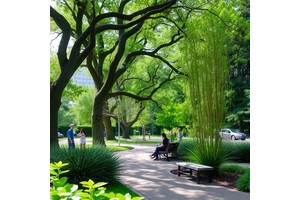 Biodiverse Urban Parks Boost Mental Health Naturally