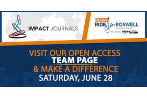 Impact Journals Backs Open Access Team in 2025 Ride for Roswell