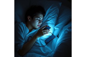 Problematic Phone Use Links Sleep and Self-Injury