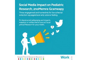 Social Media Impact on Pediatric Research Engagement