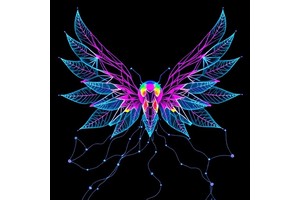 Super-Turing Circuits Enable Intelligent Morphing Wings