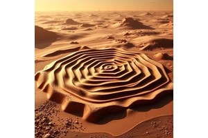 Rippled Bed Aerodynamics from Earth to Mars