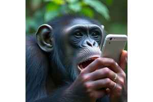 Chimpanzees Can Catch Yawns from Androids, New Study Reveals