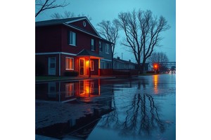 Corporate Financial Risks from Flood Damage Explored