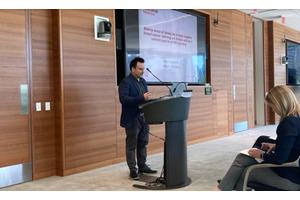 Dr. Nikolaos Koundouros Honored with 2025 Tri-Institutional Breakout Award