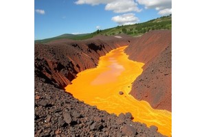Struvite Recovers Iron Oxide Pigments from Acid Mine Drainage