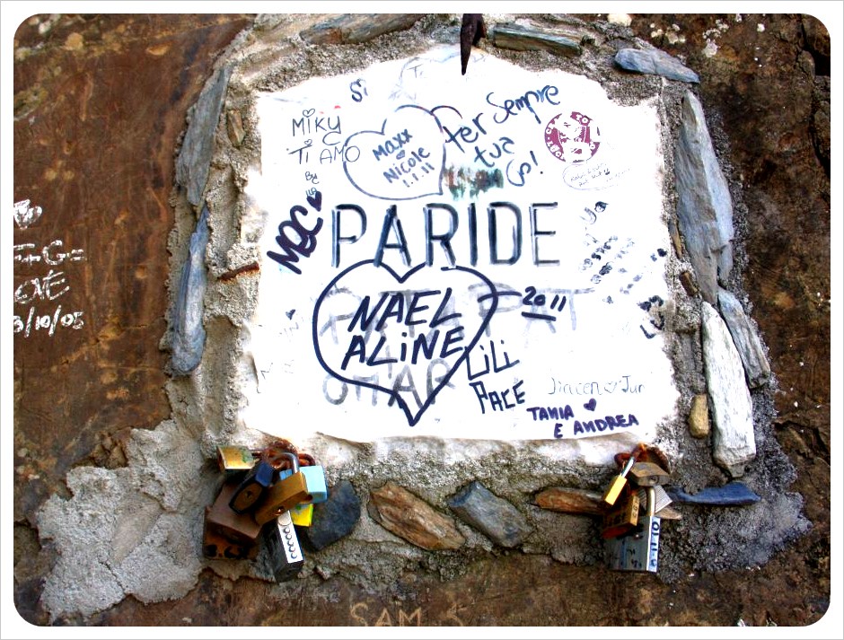 Locks & messages via dell'amore