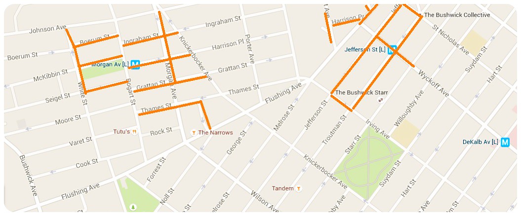 Bushwick Street Art Map