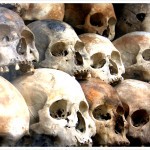 phom penh killing fields skulls