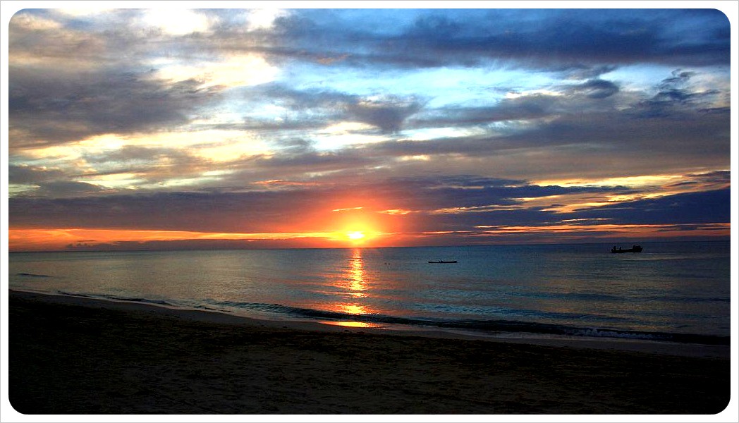 Sunset on Big Corn Island