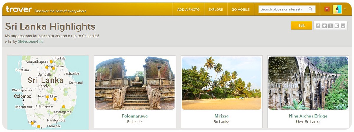 trover sri lanka highlights