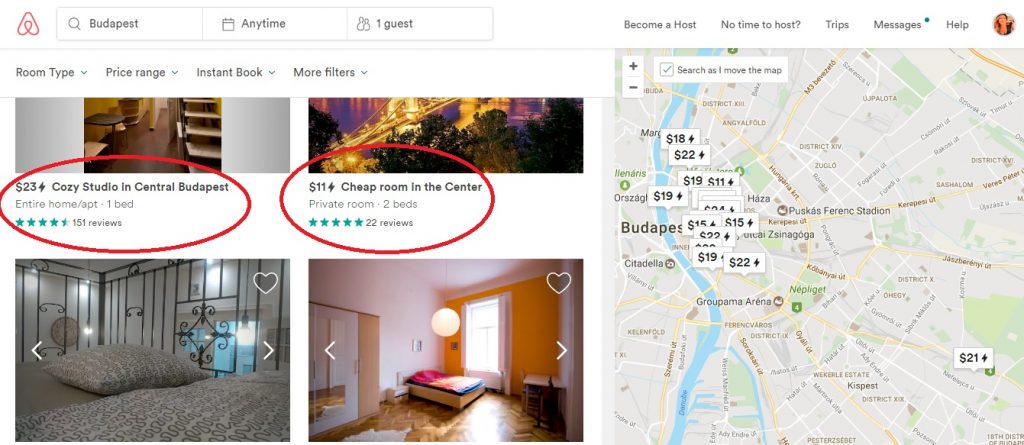 cheap accommodation in europe