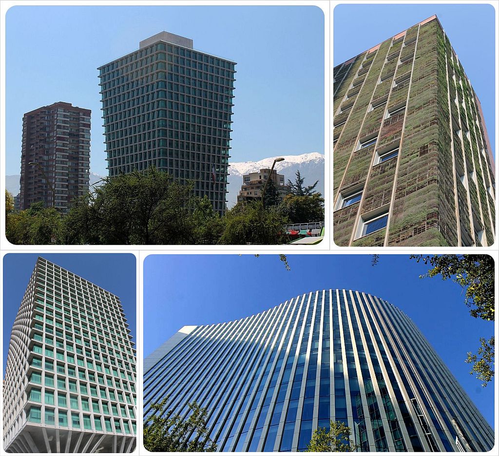 Contemporary architecture in Santiago de chile