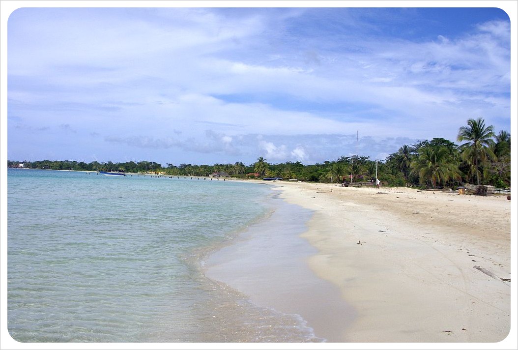 south beach big corn island nicaragua