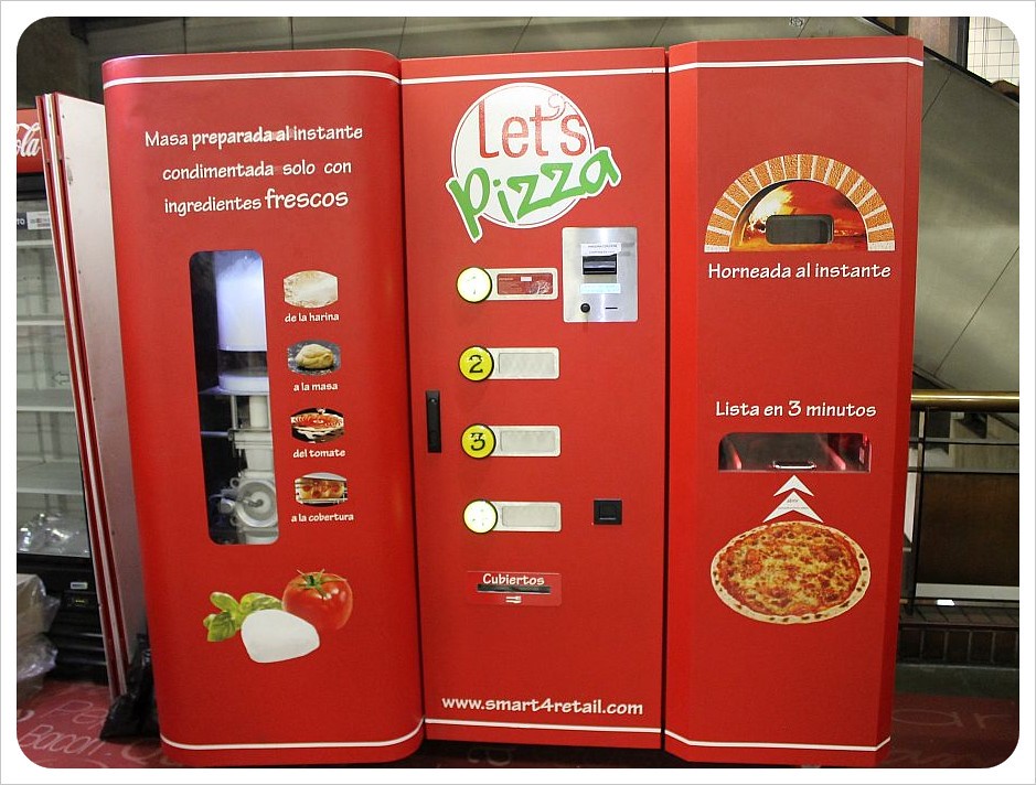 santiago pizza machine
